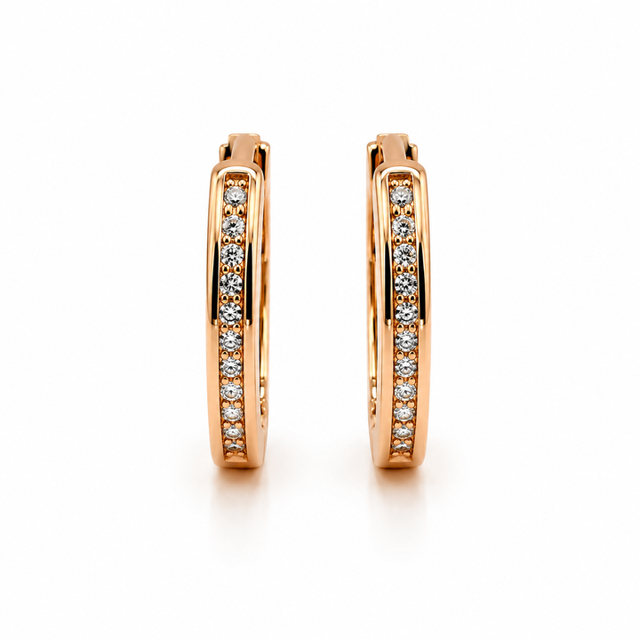 Eternal Spark Hoops