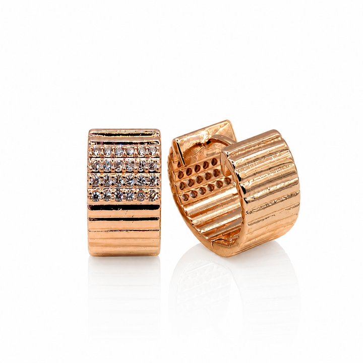 Regal Radiance Hoops