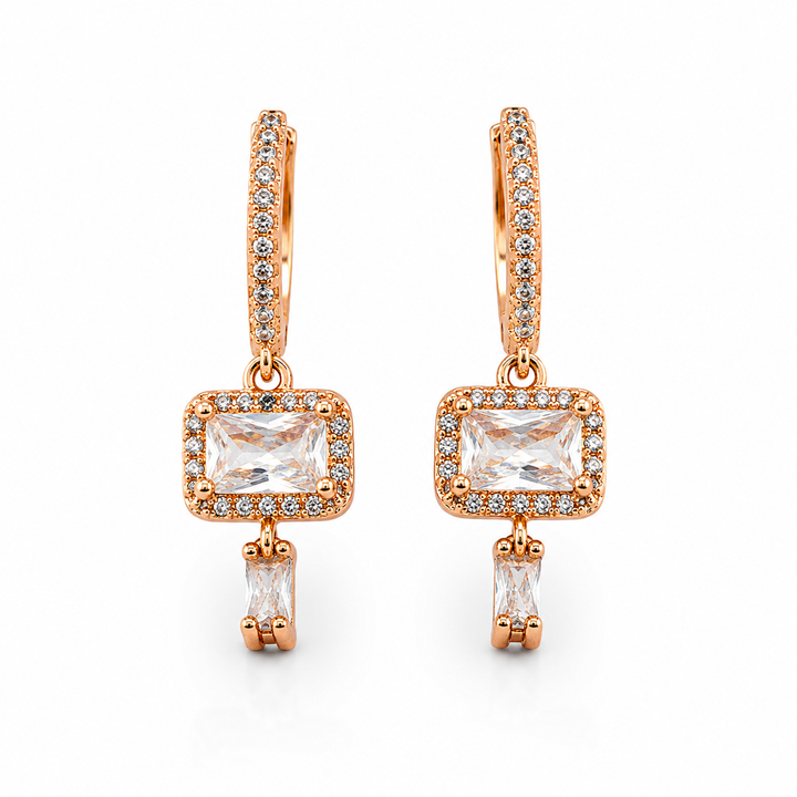 Celeste Crystal Drop Earrings