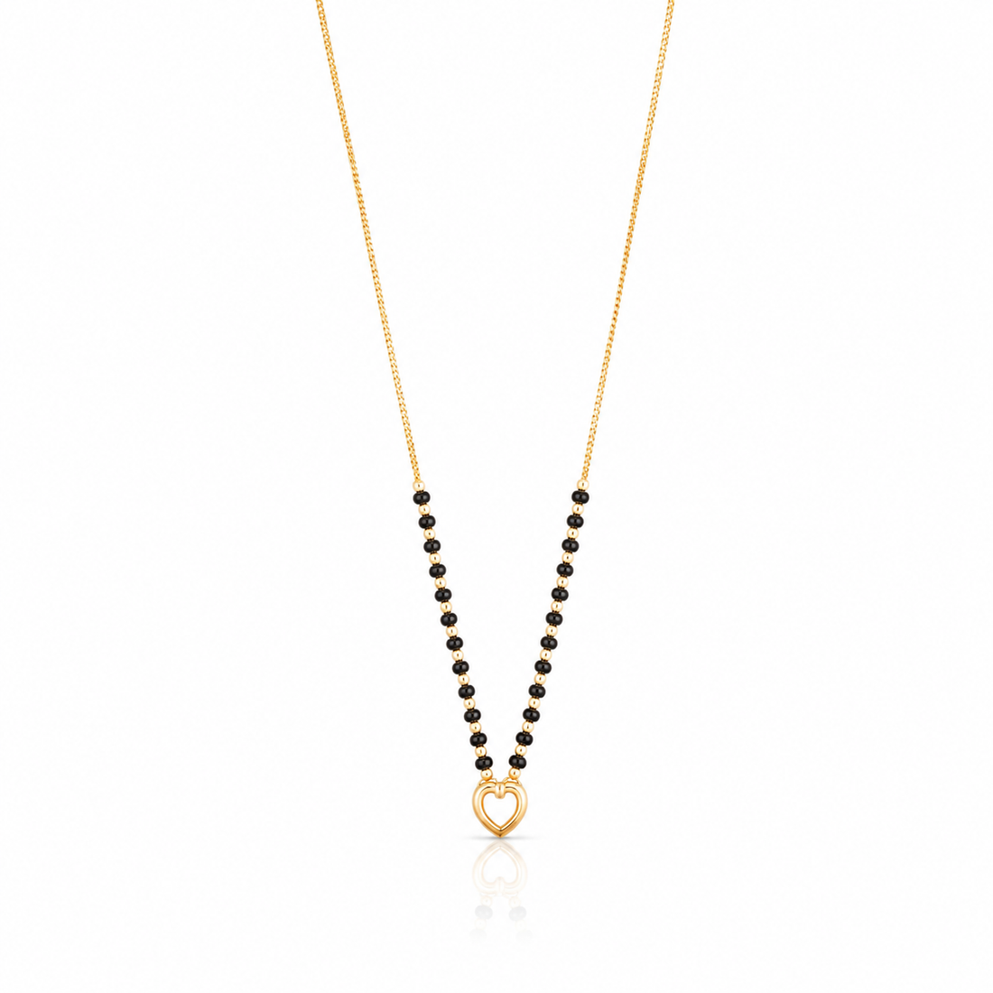 Eternal Love Heart Mangalsutra