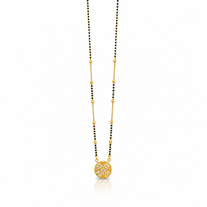 Vanya Floral Filigree Mangalsutra