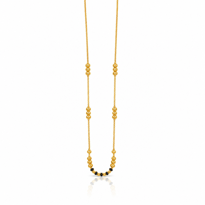 Saanvi Gold Bead Mangalsutra