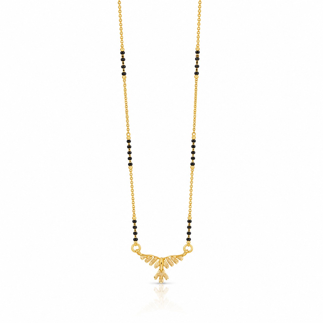 Aaranya Leaf Cascade Mangalsutra