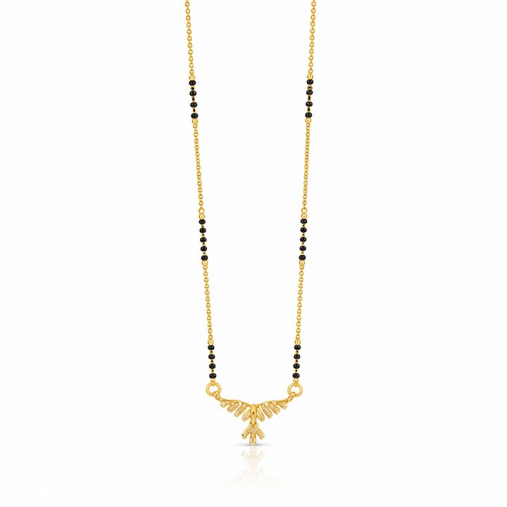 Aaranya Leaf Cascade Mangalsutra