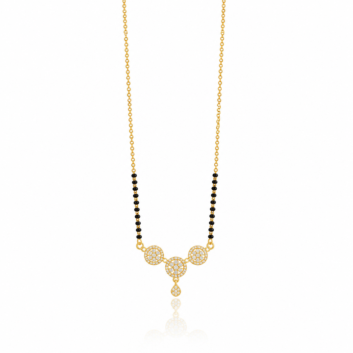 Trinity Bloom Drop Mangalsutra