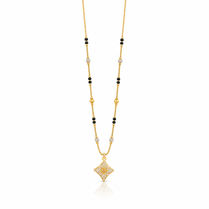 Celestial Diamond Square Mangalsutra