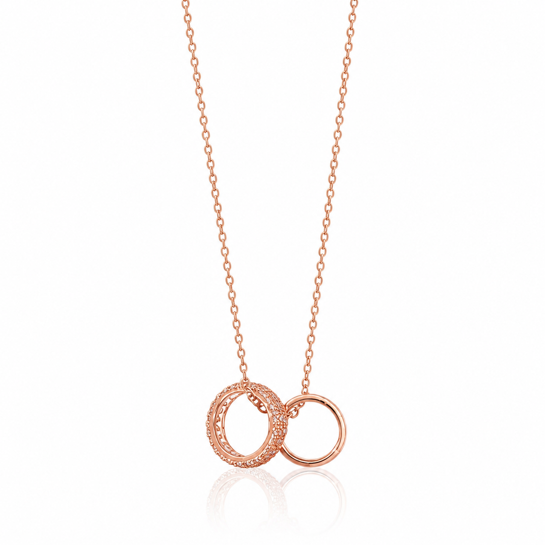 Eternal Infinity Rose Pendant Chain