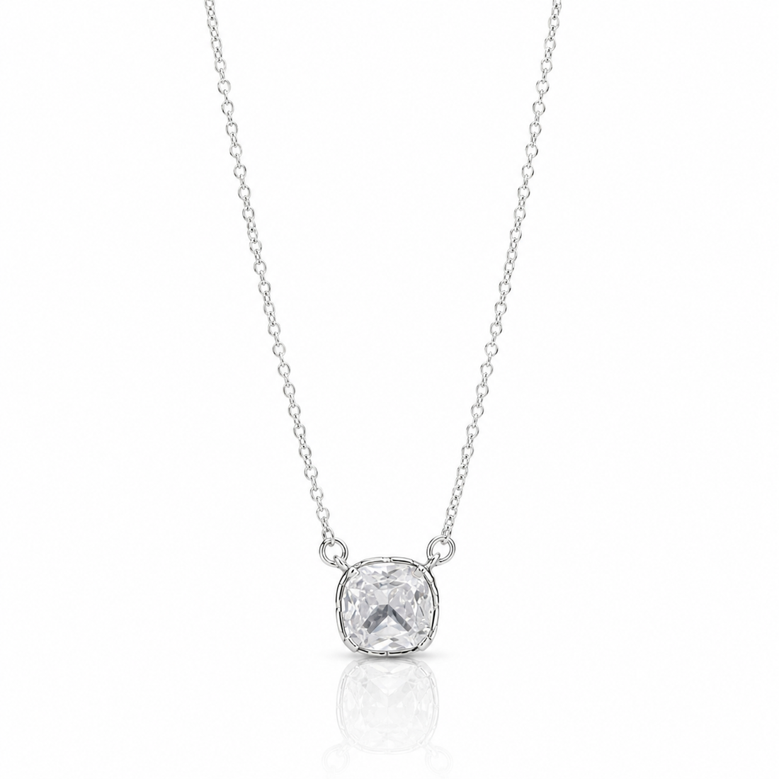 Celeste Solitaire Pendant Chain