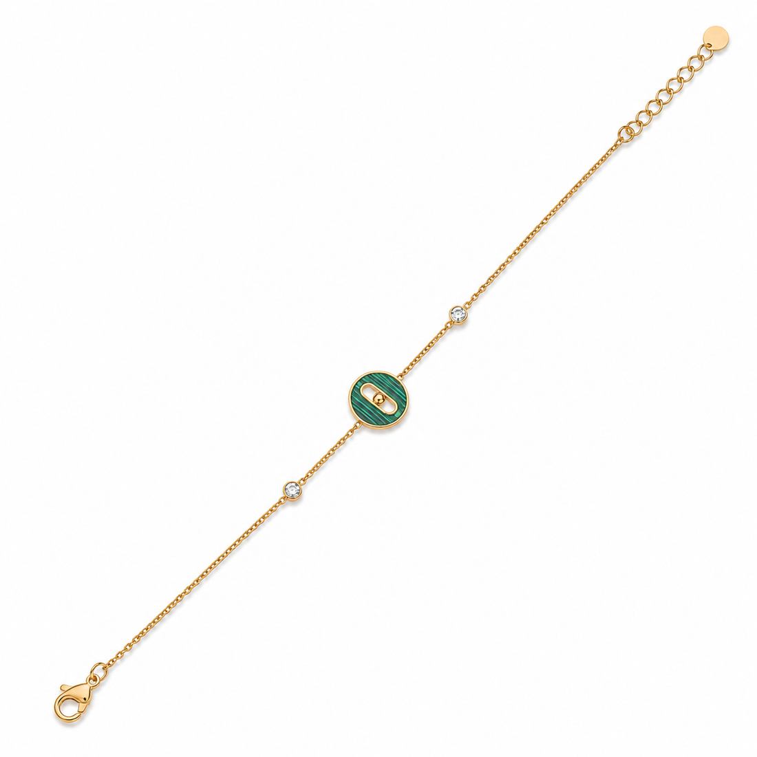 Emerald Aura Bracelet