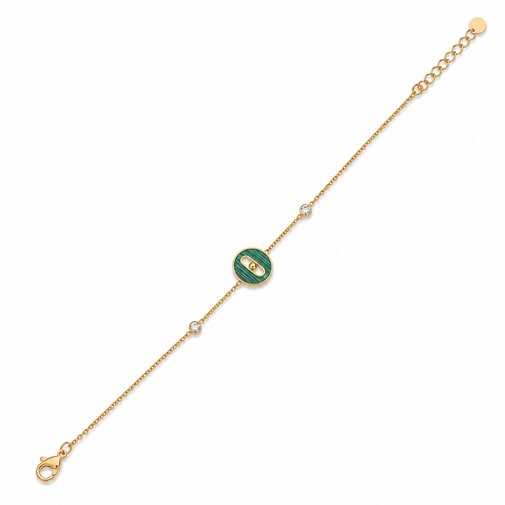 Emerald Aura Bracelet