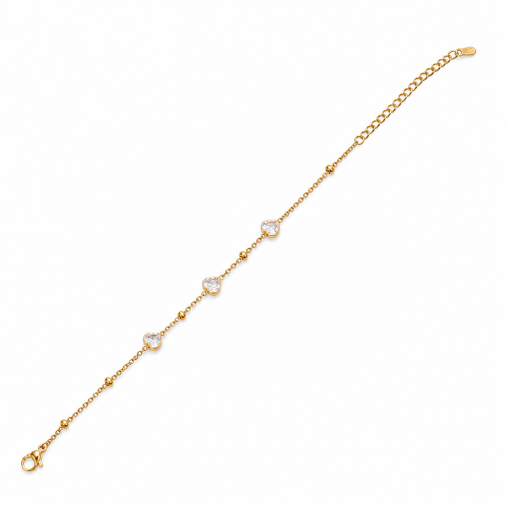 Celeste Heartstone Bracelet