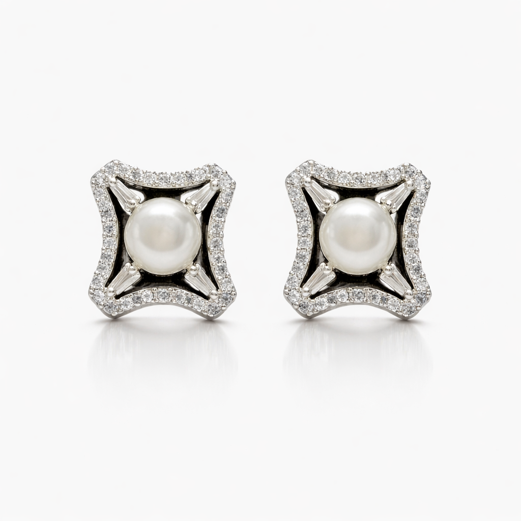 Pearl Royale Star Studs