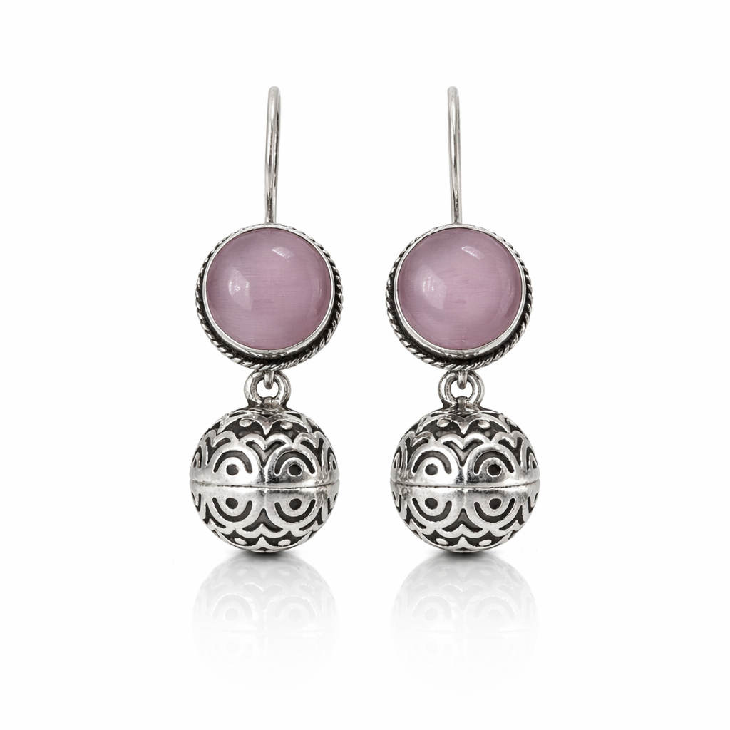 Meera – Tribal Oxidised Chandbalis