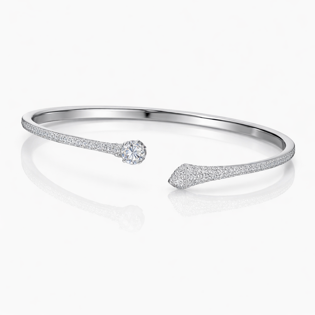 Eterna Diamond Curve Bracelet