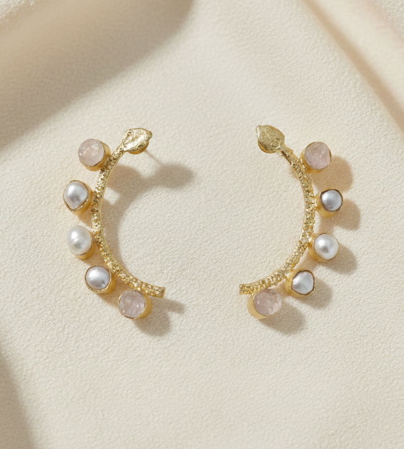Pearl Hoops