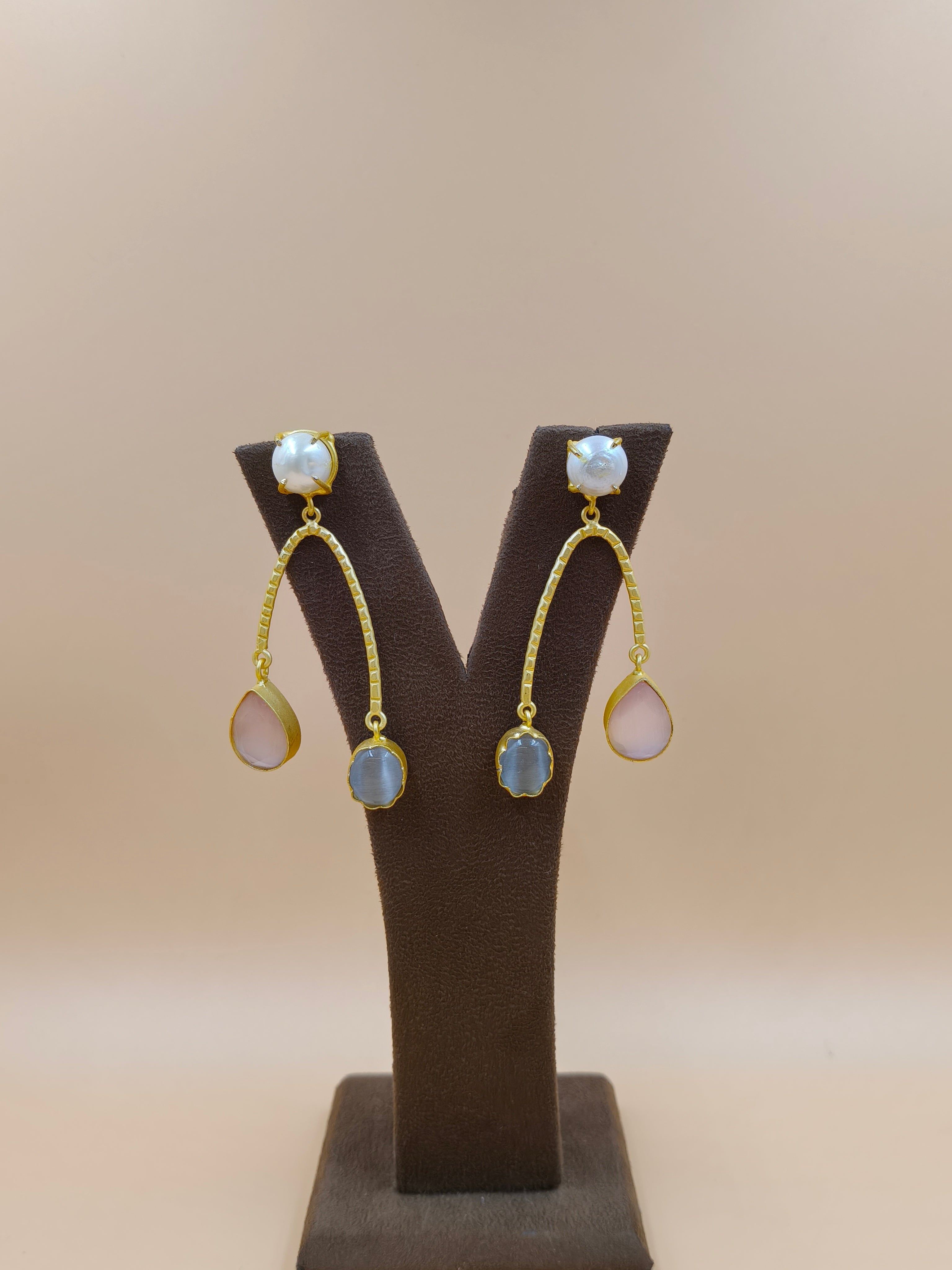 Luna Cascade Earrings