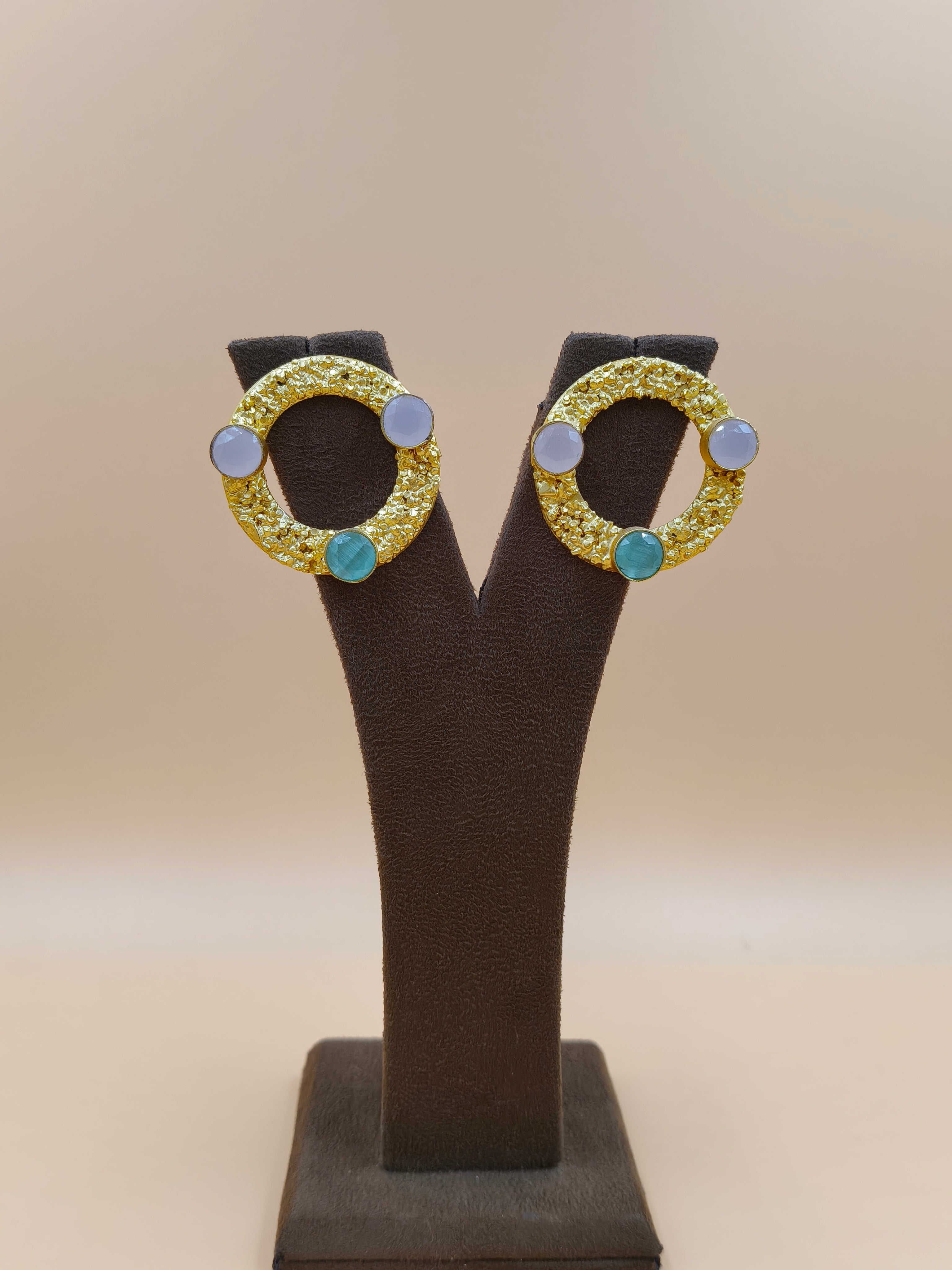 Radiant Circle Earrings