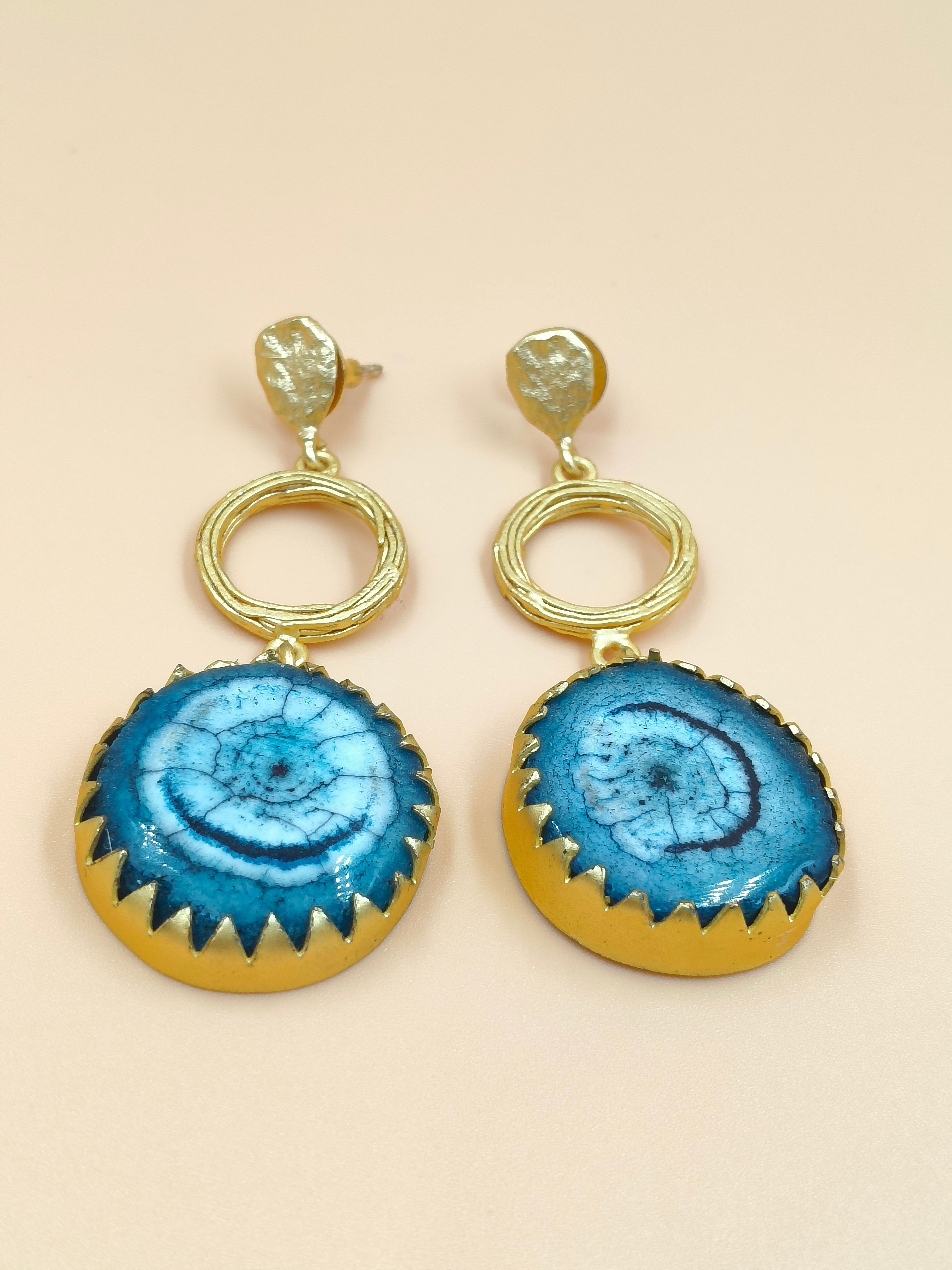 Blue Nova Earrings