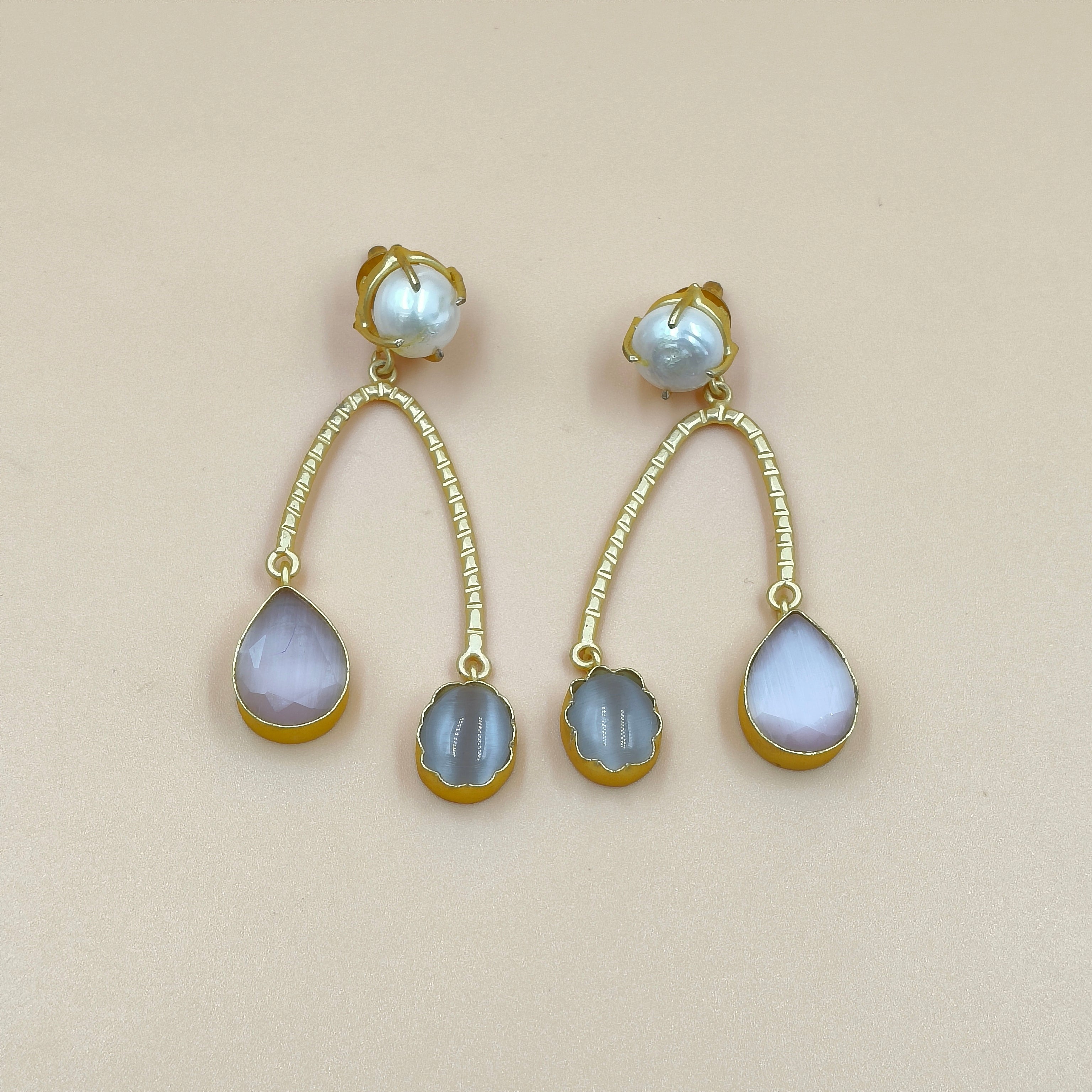 Luna Cascade Earrings