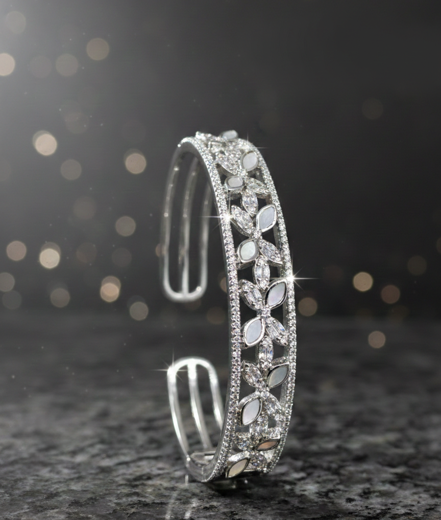 Chandrika Floral Sparkle Bracelet