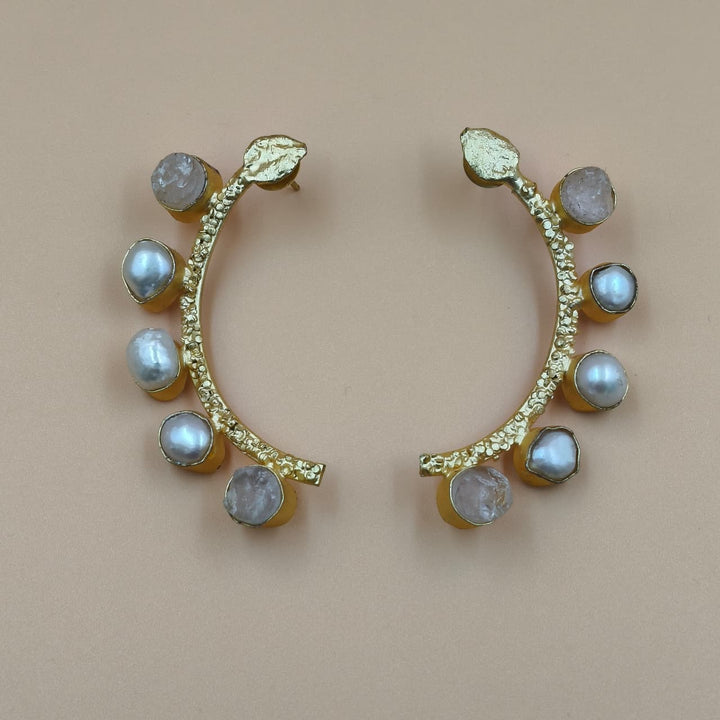 Pearl Hoops