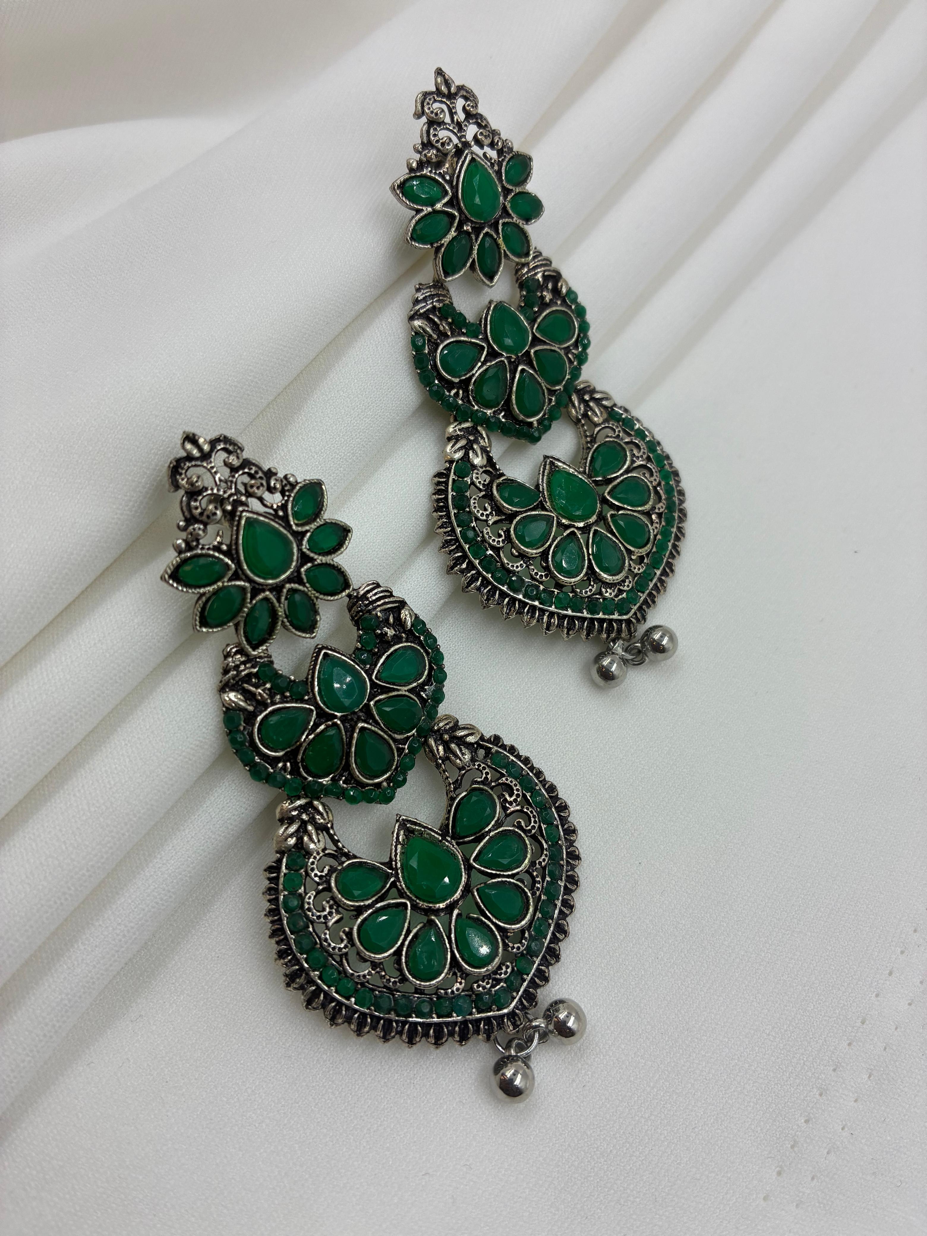 Noor Oxidised Charm