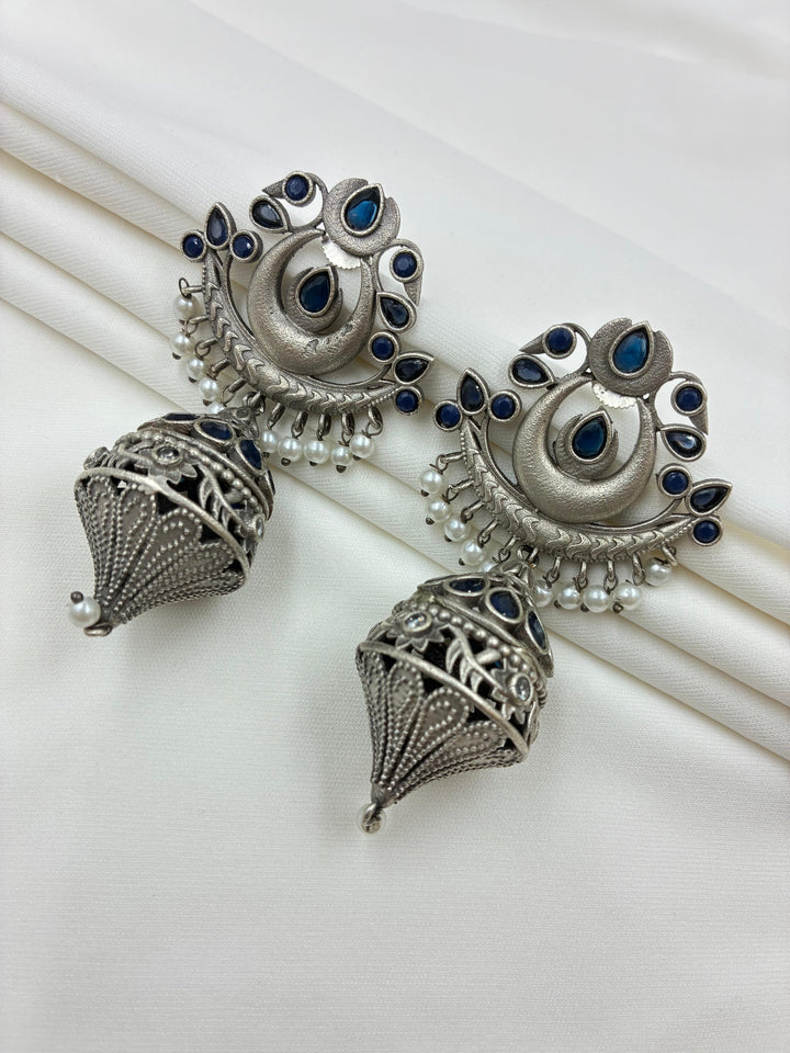 Mystic Oxidised Earrings