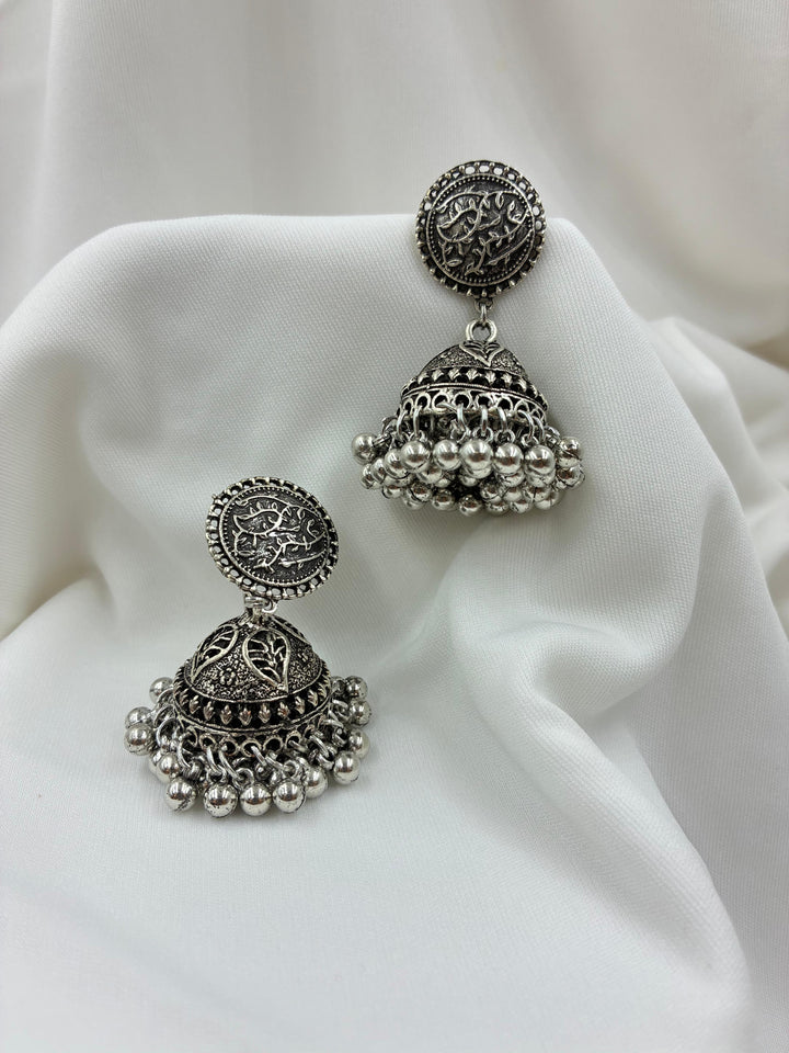 Rustic Grace Jhumkas