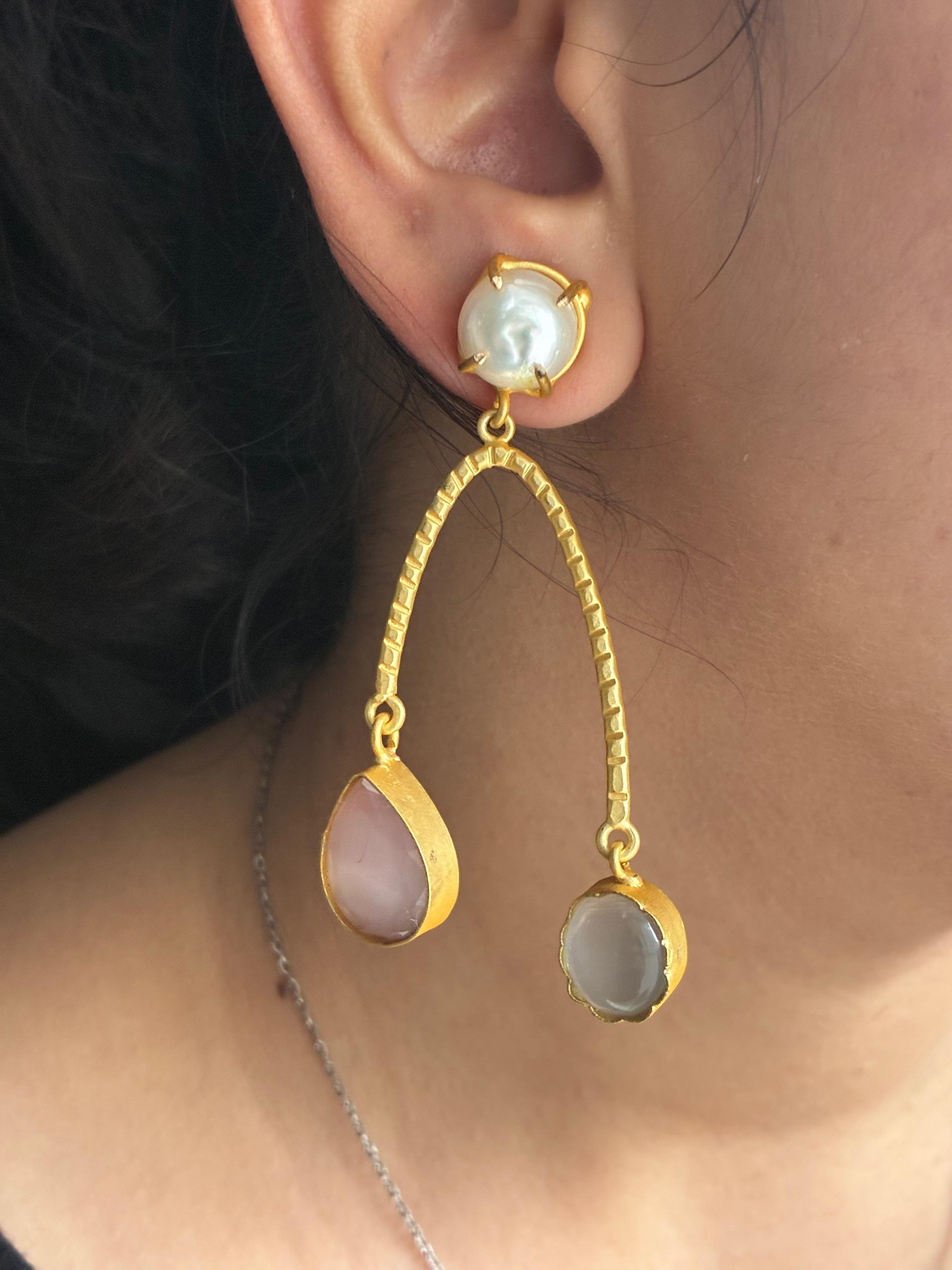 Luna Cascade Earrings