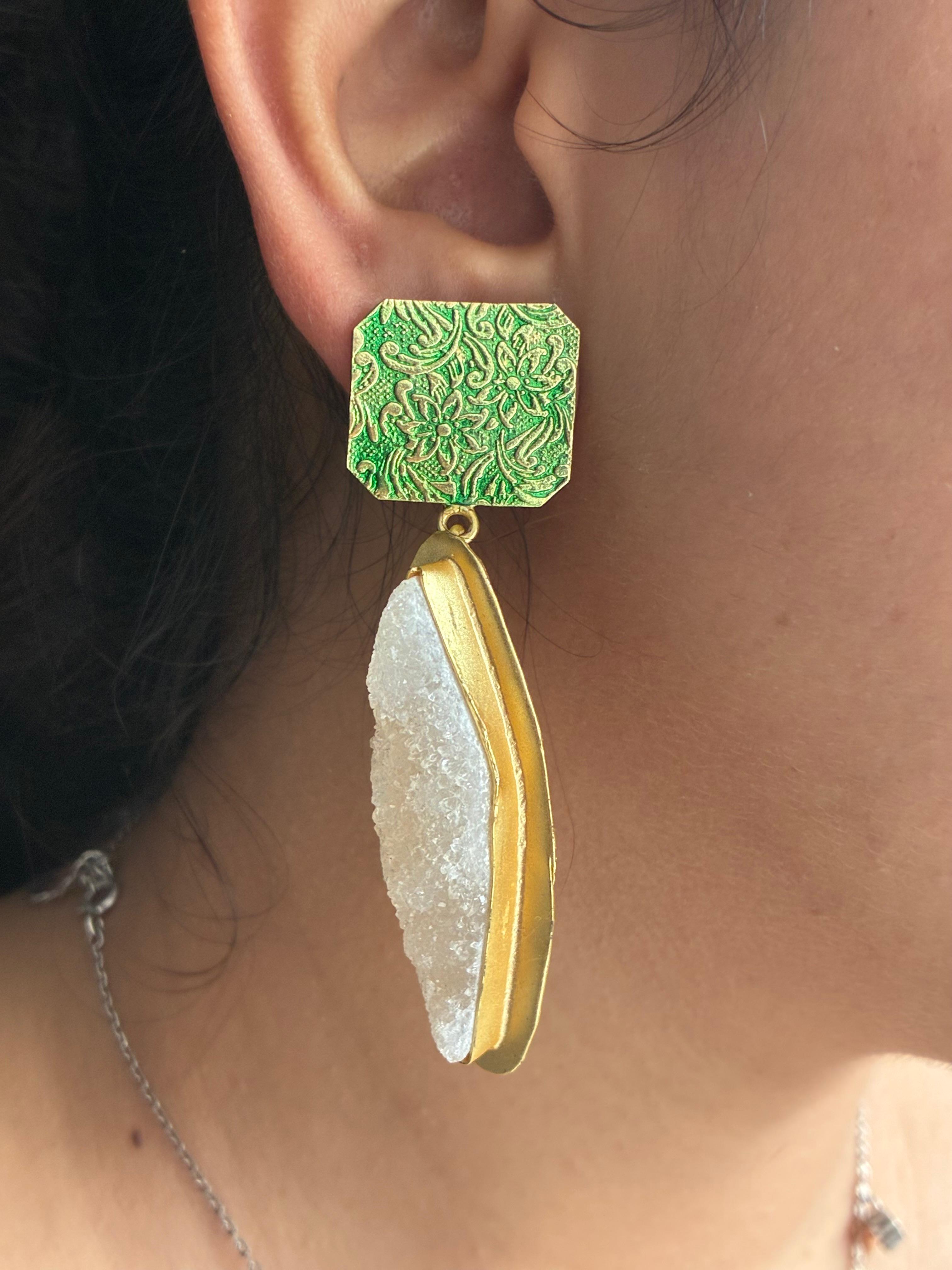 Green Enchantment Dangles