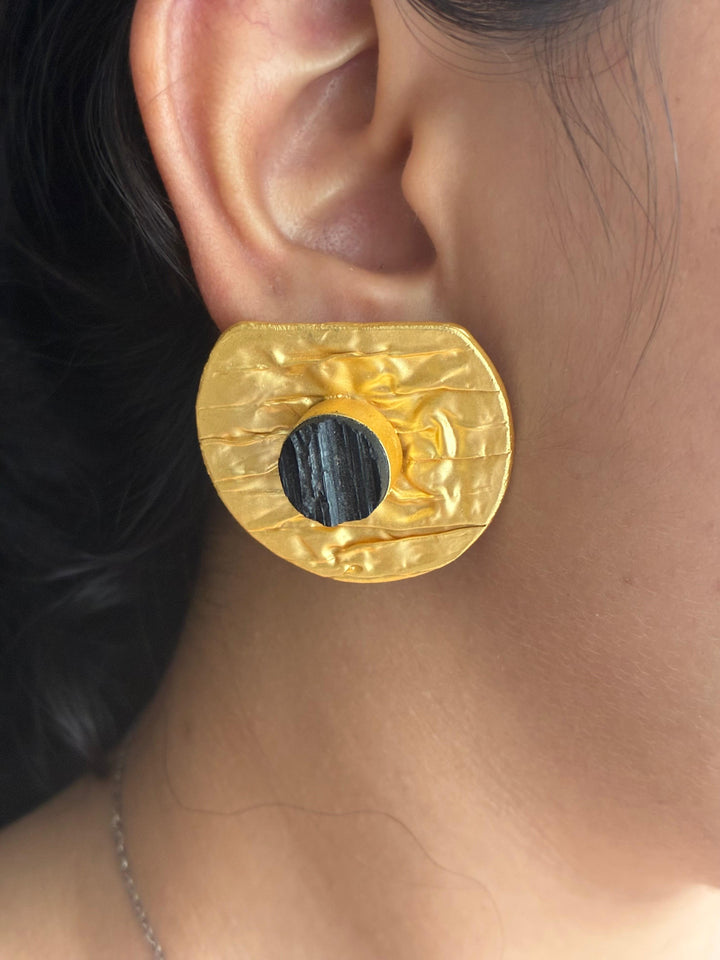 Noir Eclipse Studs
