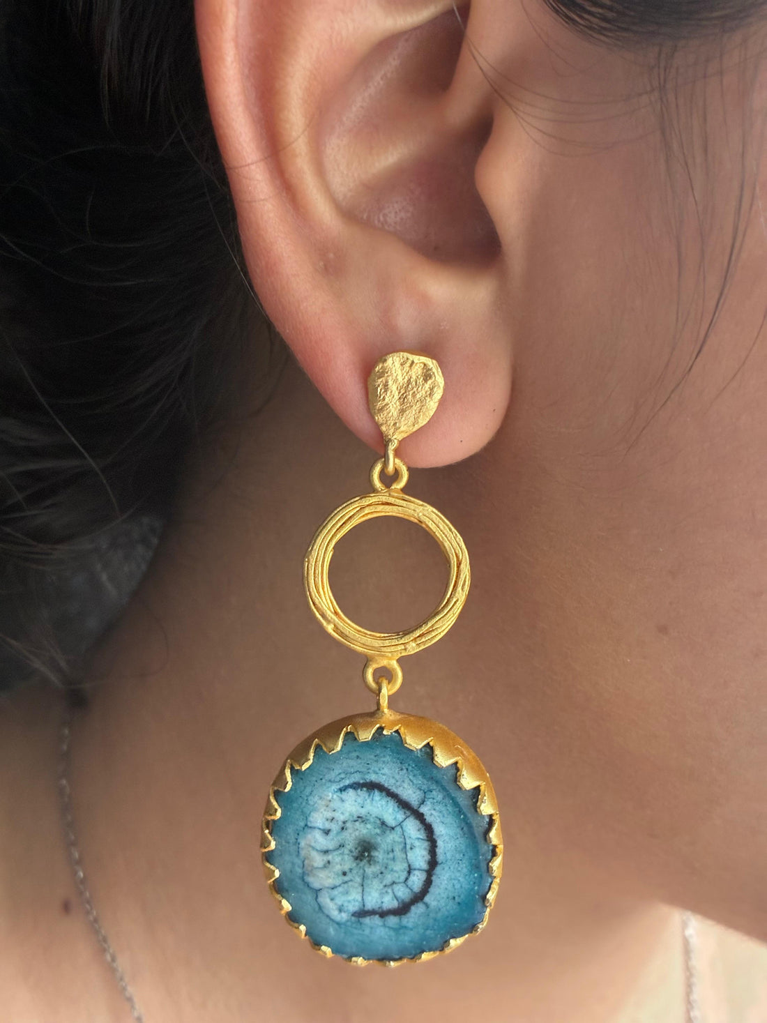 Blue Nova Earrings