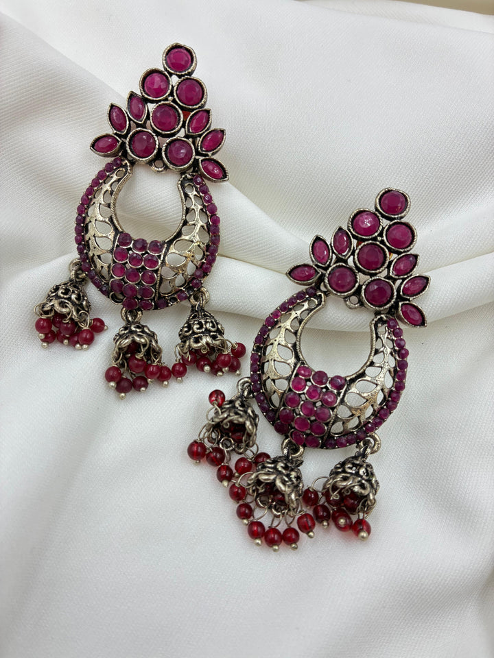 Noor Oxidised Charm